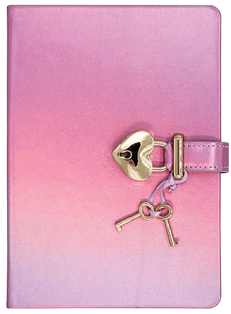 VİCTORİAS JOURNALS HUSH HUSH KİLİTLİ METALİK DEFTER KUTULU 80GR. 160 YP. ÇİZ..ALTIN 124-1910