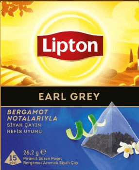 LİPTON BARDAK POŞET ÇAY 15 Lİ EARL GREY 26.2g 802904