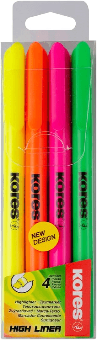 KORES HIGHLINER PLUS  3-5MM  4LÜ SET 36240