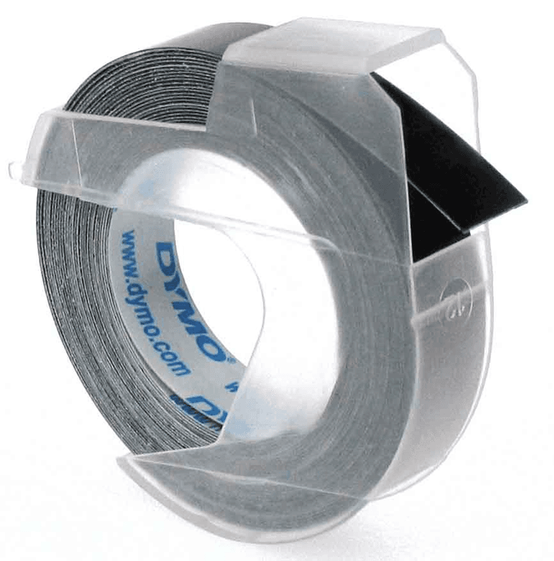 DYMO KABARTMA ŞERİT 9MM x 3MT SİYAH S0898130-520109
