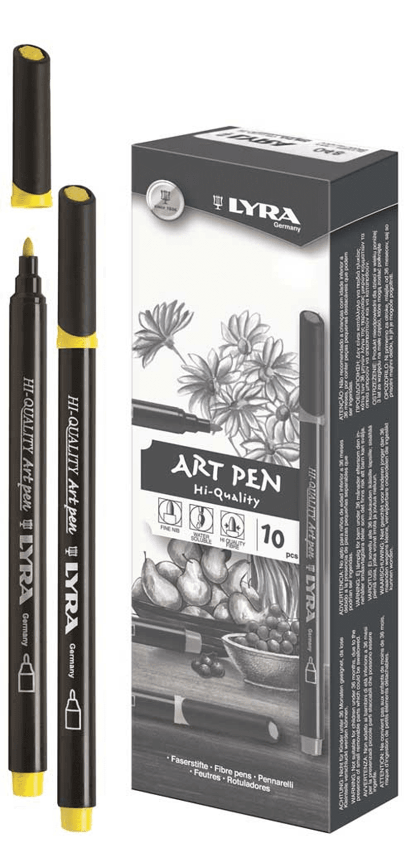 LYRA ÇİZİM KALEMİ HI QUALITY ART PEN VAN DICK BROWN L6750076