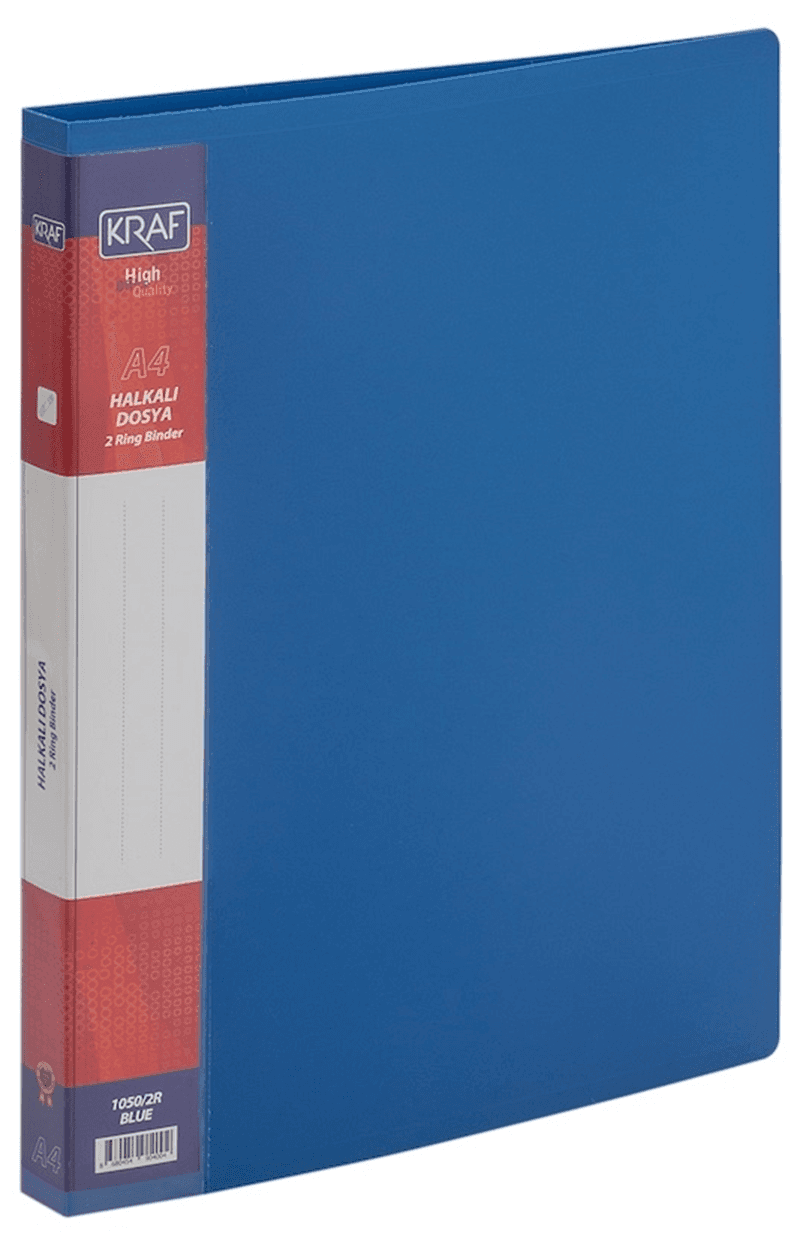 KRAF HALKALI DOSYA 2 HALKA 1050/2R MAVİ