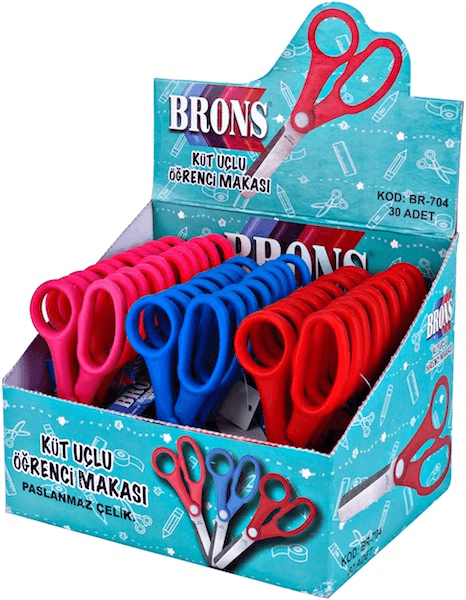 BRONS MAKAS ÖĞRENCİ KÜT UÇLU BR-704