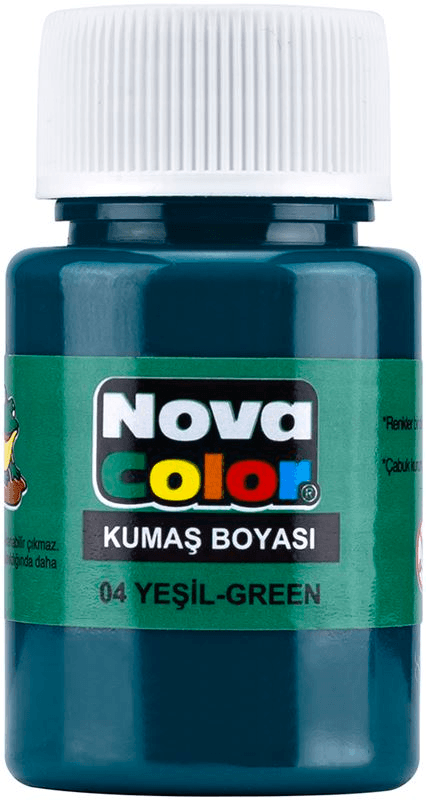 NOVA COLOR KUMAŞ BOYASI YEŞİL NC-162