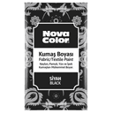 NOVA COLOR TOZ KUMAŞ BOYASI SİYAH 12 GR NC-904 (Best)