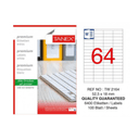 TANEX 52,5x18 LASER ETİKET TW-2164 (Best)