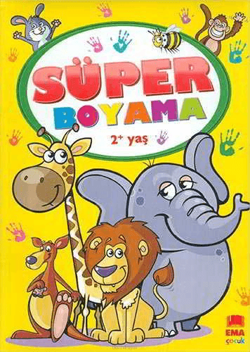 EMA ÇOCUK SÜPER BOYAMA KİTABI