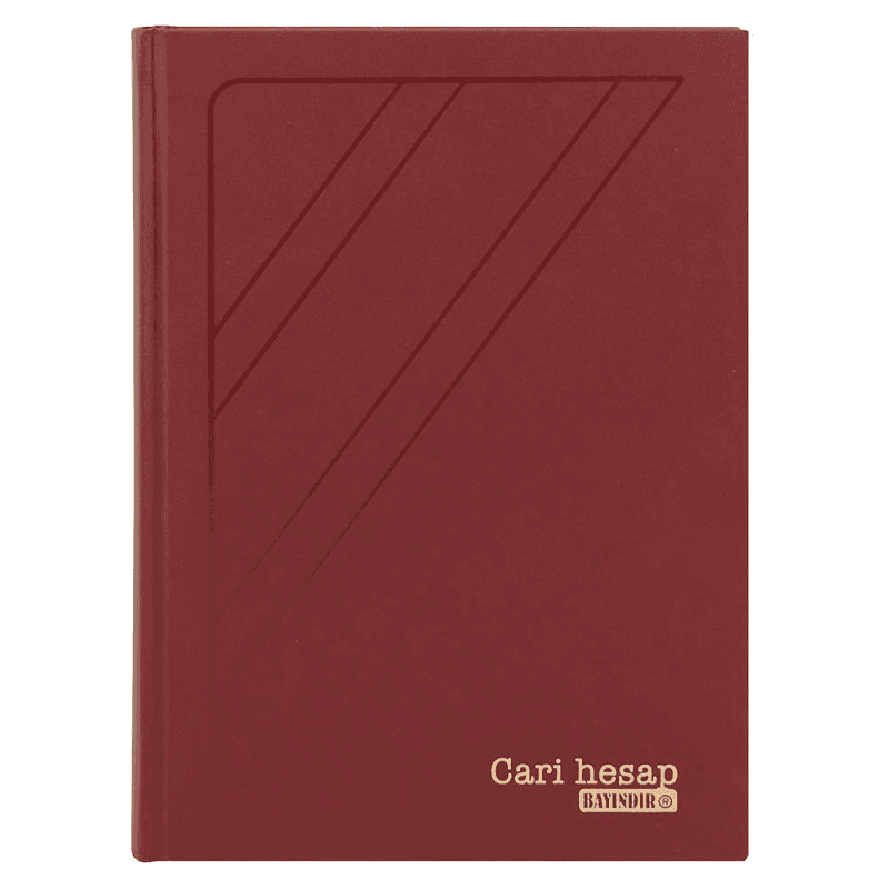 BAYINDIR CARİ HESAP DEFTERİ 20x28 120 YAPRAK DİK (Best)