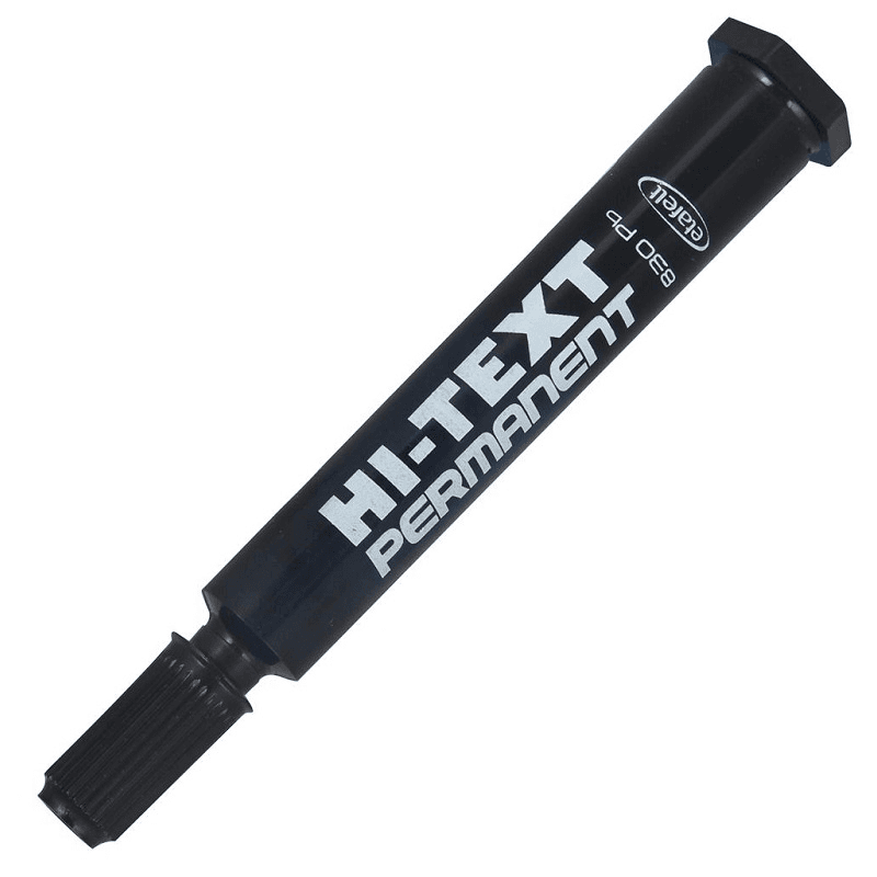 HI-TEXT 830 PB SİYAH YUVARLAK UÇ KOLİ KALEMİ (Best)