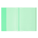 NOKİ A4 HAZIR DEFTER KABI YEŞİL 10 LU 60161-10 (Best)