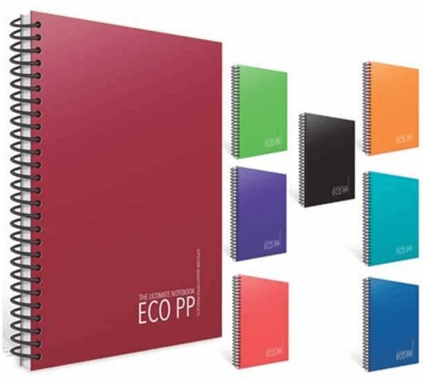 GIPTA DEFTER EKO A4 SPİRALLİ PP KAPAK 80 YP. KARELİ 2030