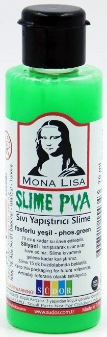 SÜDOR SLIME 70 ML FOSFORLU YEŞİL SL01-14