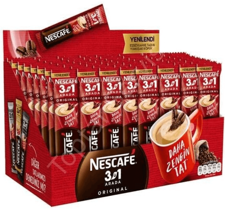 NESCAFE 3 Ü 1 ARADA KAHVE 17.5g 96 LI