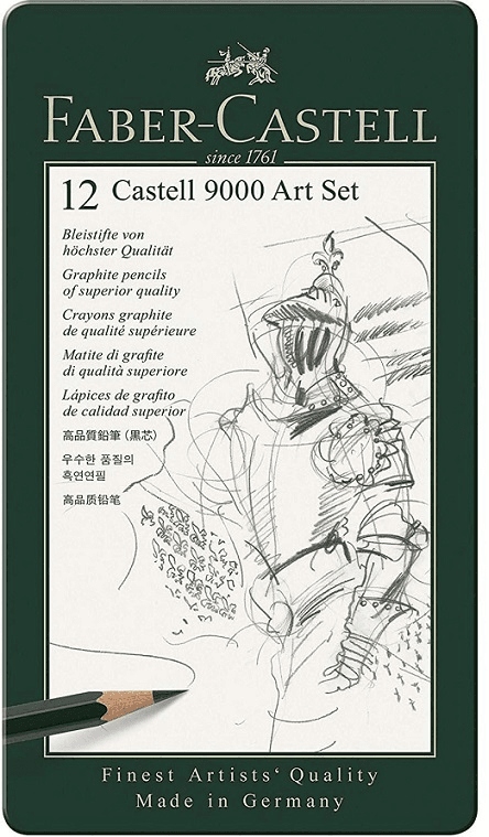 FABER KURŞUN KALEM DERECELİ 9000 ART SET 119065