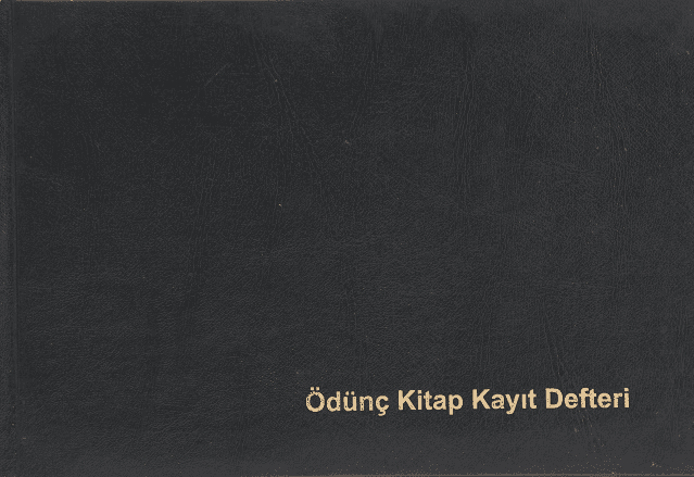DİLMAN ÖDÜNÇ KİTAP VERME KAYIT DEFTERİ CİLTLİ 17x24 96 YP 5326