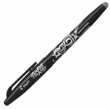 PILOT ROLLER KALEM FRIXION 0.7 SİYAH BL-FR7-B