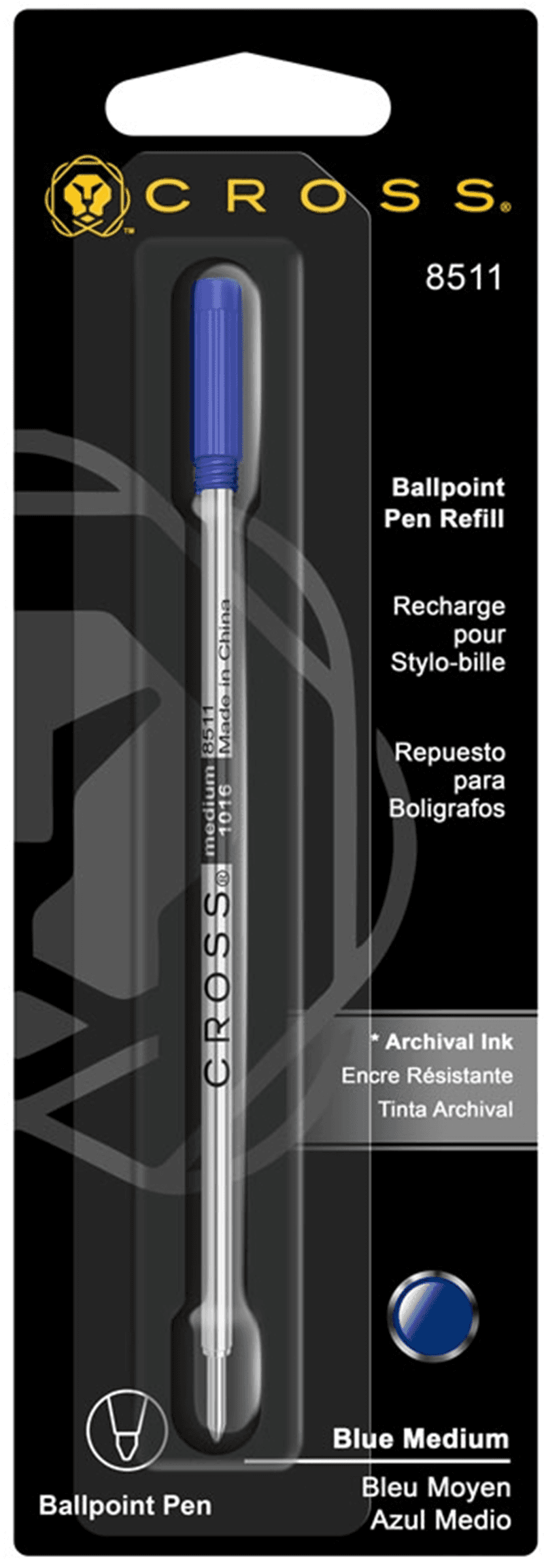 CROSS TÜKENMEZ KALEM REFİLİ MEDIUM MAVİ 8511D