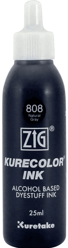 ZIG KURECOLOR MÜREKKEP KCR-25 808 NATÜREL GRAY