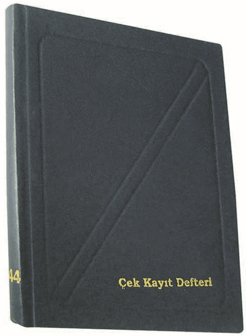 DİLMAN ÇEK KAYIT DEFTERİ CİLTLİ 12x17 96 YP 1401