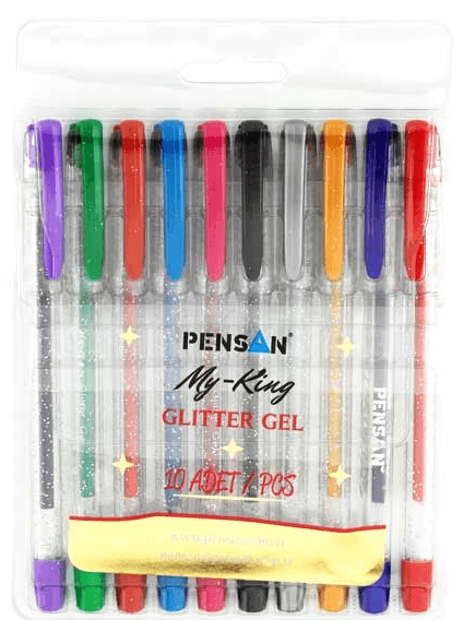 PENSAN JEL KALEM MY-KING 2227 SİMLİ 10 LU SET