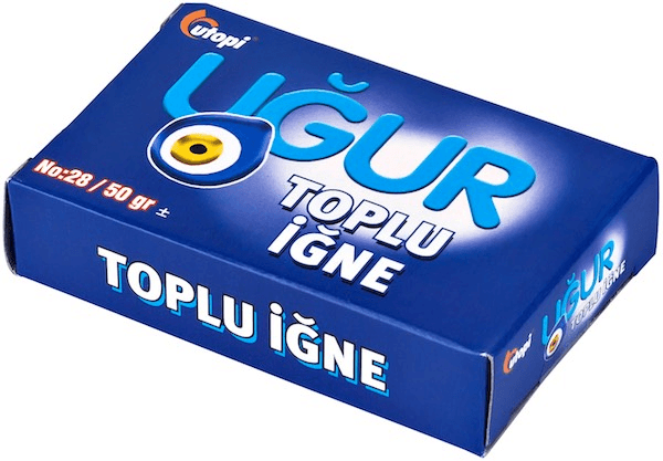 UĞUR TOPLU İĞNE NO:28 50 GR 28/50 BRNU2