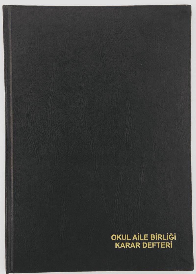 DİLMAN OKUL AİLE BİRLİĞİ KARAR DEFTERİ CİLTLİ 22x32 96 YP 5314