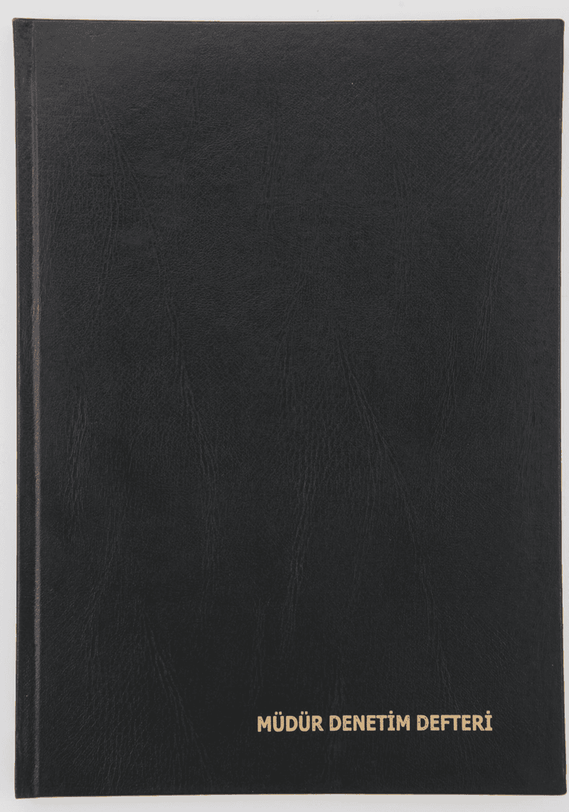 DİLMAN OKUL MÜDÜR DENETİM DEFTERİ CİLTLİ 22x32 96 YP 5318