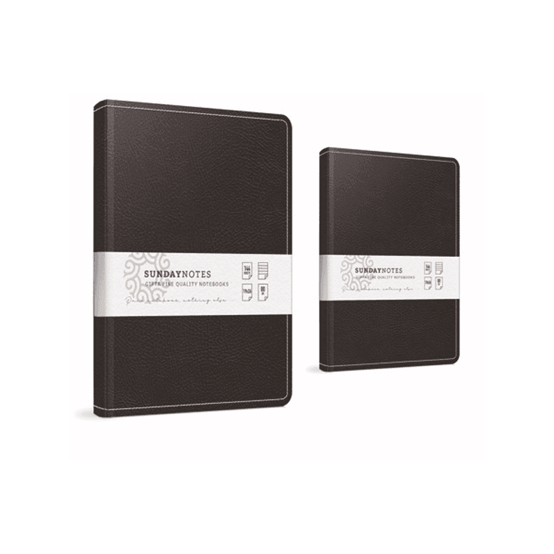 GIPTA SUNDAY 17x24 140 YP. DÜZ İPLİK DİK. DERİ KAPAK DEFTER 6127 (Best)