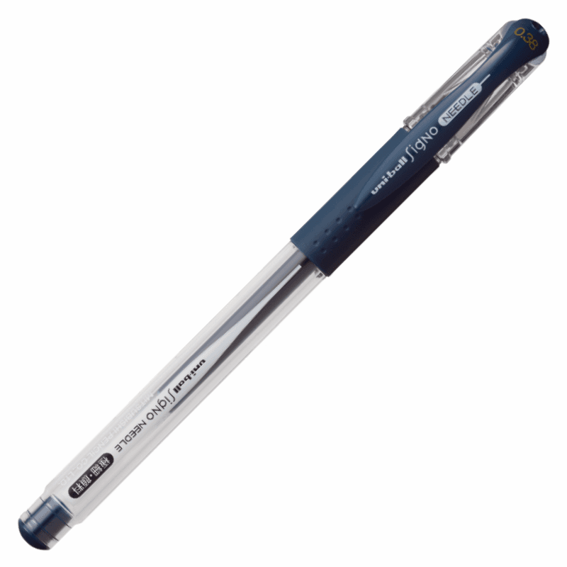UNİ-BALL UM-151ND MAVİ-SİYAH SİGNO NEEDLE 0.38 KALEM (Best)