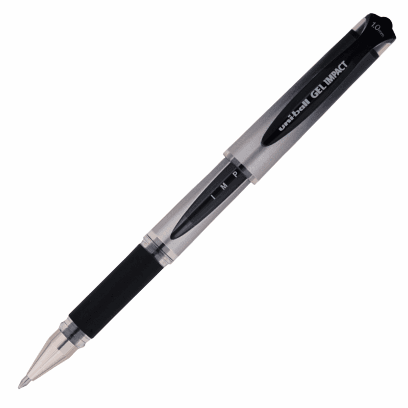 UNİ-BALL UM-153S SİYAH GEL IMPACT 1.0 KALEM (Best)