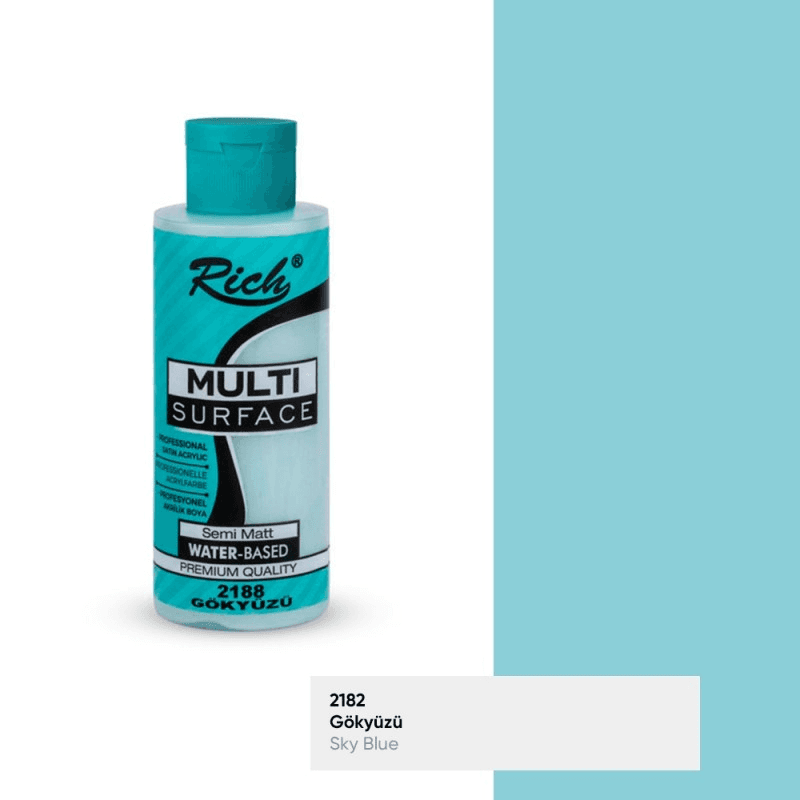RICH MULTİ AKRİLİK BOYA 2188 GÖKYÜZÜ 120 cc (Best)