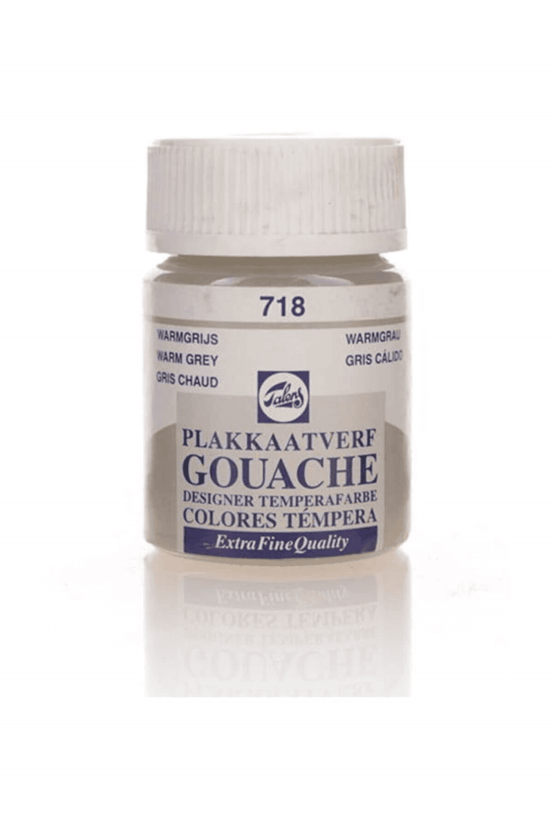 TALENS GUAJ BOYA 16 ml 718 GRİ (Best)