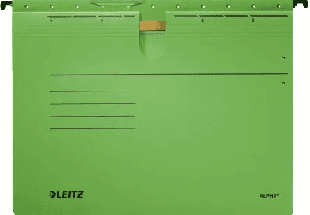 LEITZ 1984-55 YEŞİL TELLİ ASKILI DOSYA (Best)