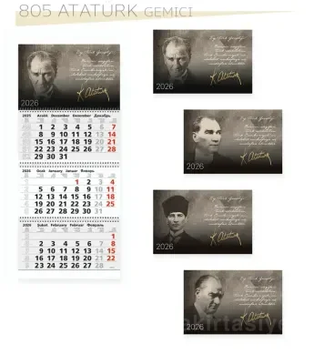 GIPTA ATATÜRK BRİSTOL GEMİCİ TAKVİMİ A05BRS