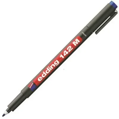 EDDING ASETAT KALEMİ E-142M MAVİ