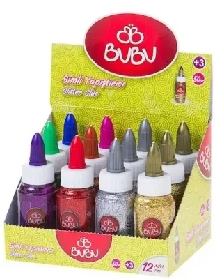 BU-BU SY0005 SİMLİ YAPIŞTIRICI 50gr 6 RENK