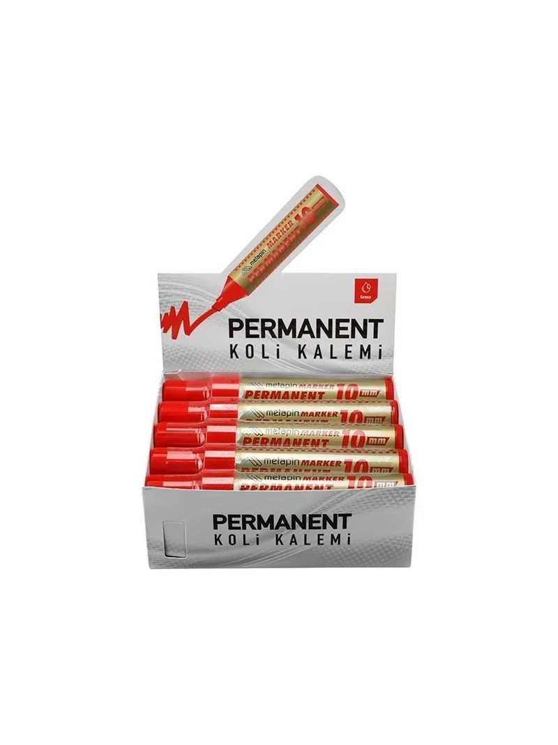 METAPİN 10 MM KIRMIZI PERMANENT KALEM