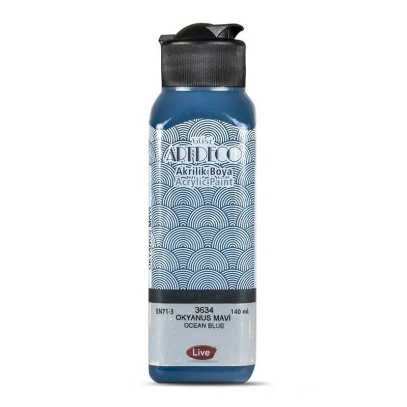 ARTDECO AKRİLİK BOYA 140 ML OKYANUS MAVİ 070R-3634