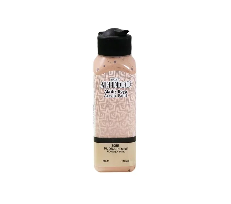 ARTDECO AKRİLİK BOYA 140 ML PUDRA PEMBE 3055