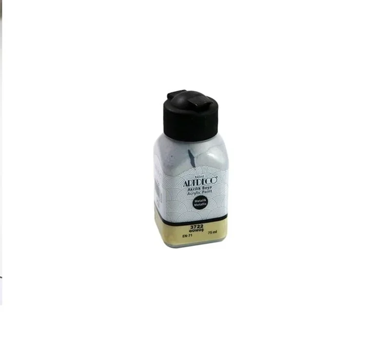 ARTDECO MET. AKRİLİK BOYA 75ml GÜMÜŞ 3722