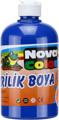 NOVA COLOR AKRİLİK BOYA 500 ml MAVİ NC-383
