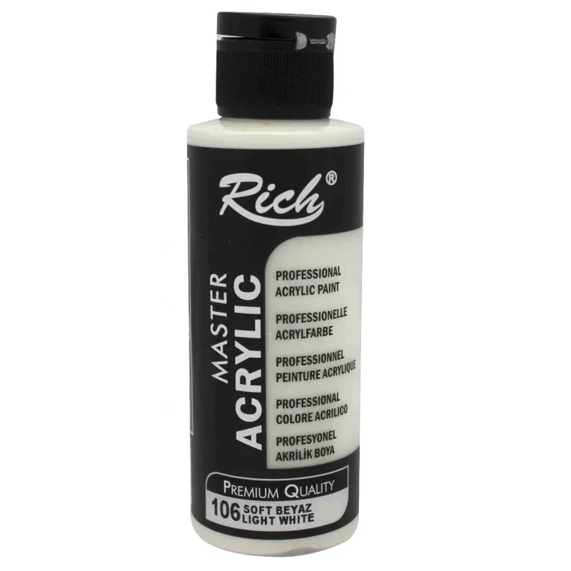 RICH AKRİLİK BOYA 106 SOFT BEYAZ 120 cc