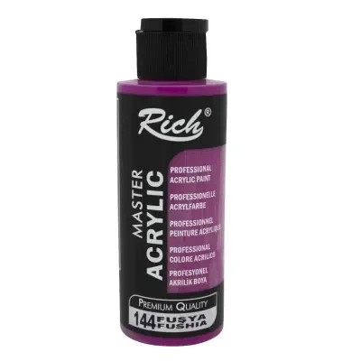 RICH AKRİLİK BOYA 144 FUŞYA 120 cc