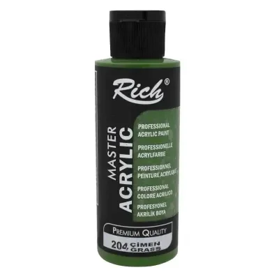 RICH AKRİLİK BOYA 204 ÇİMEN 120 cc