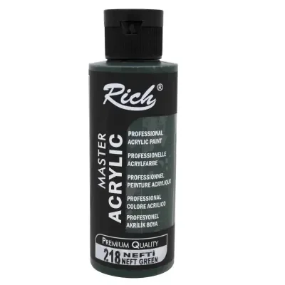 RICH AKRİLİK BOYA 218 NEFTİ 120 cc
