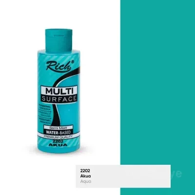 RICH MULTİ AKRİLİK BOYA 2202 AKUA 120 cc