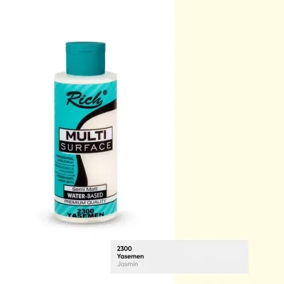 RICH MULTİ AKRİLİK BOYA 2300 YASEMEN 120 cc