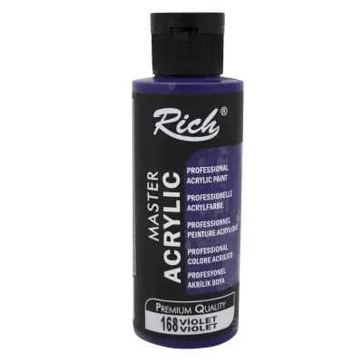 RICH AKRİLİK BOYA 168 VIOLET 120 cc