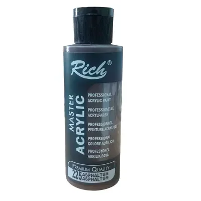 RICH AKRİLİK BOYA 225 ASPHALTUM 120 cc