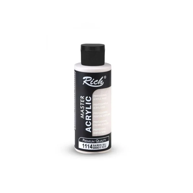 RICH AKRİLİK BOYA 1114 BAROK BEJ 120 cc